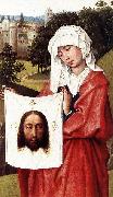 Rogier van der Weyden Crucifixion Triptych oil